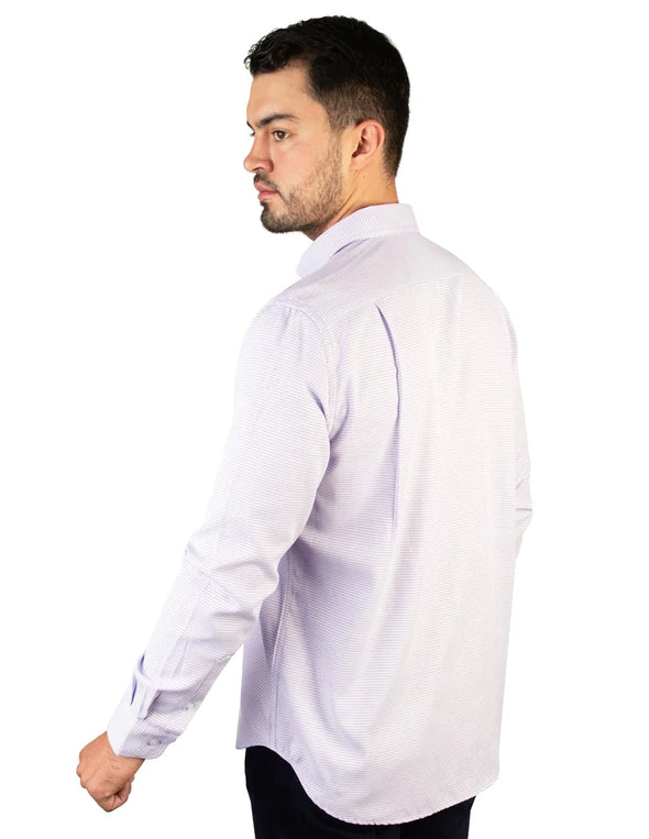 CAMISA SOUL & BLUES MORADA C1307